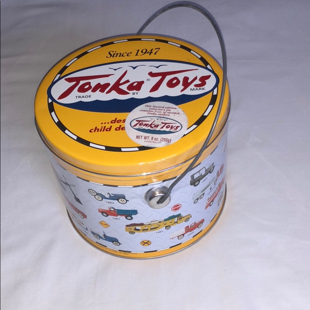 Vintage Tonka Toys Tin Can From 1997